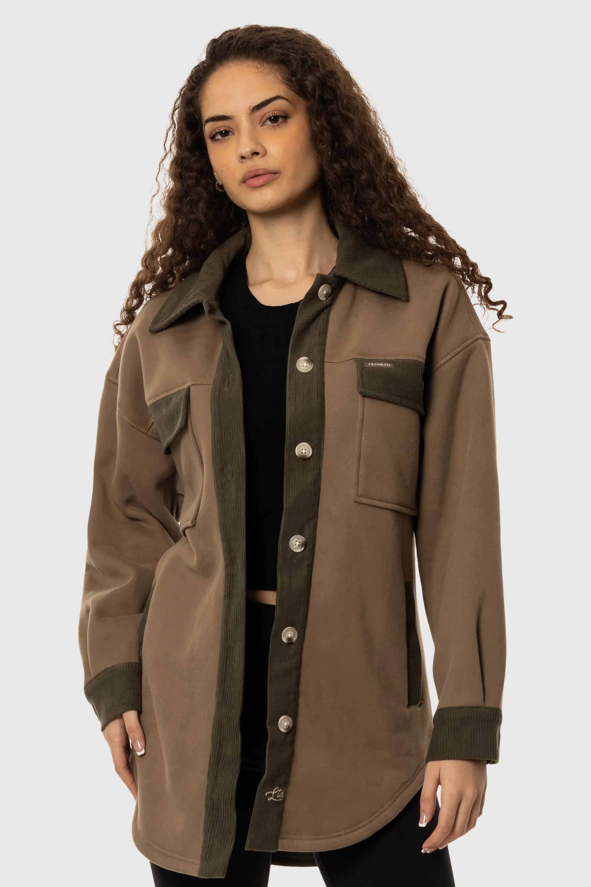 Cozy Fleece Scoop Neck Jacket for Women - Soft Winter Pullover with Pockets - Perfect for Outdoor Activities & Casual Wear