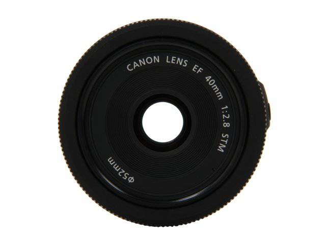 Canon EF 40mm f/2.8 STM Lens - Compact & Lightweight Prime Lens for DSLR Cameras - Perfect for Portrait, Street & Travel Photography