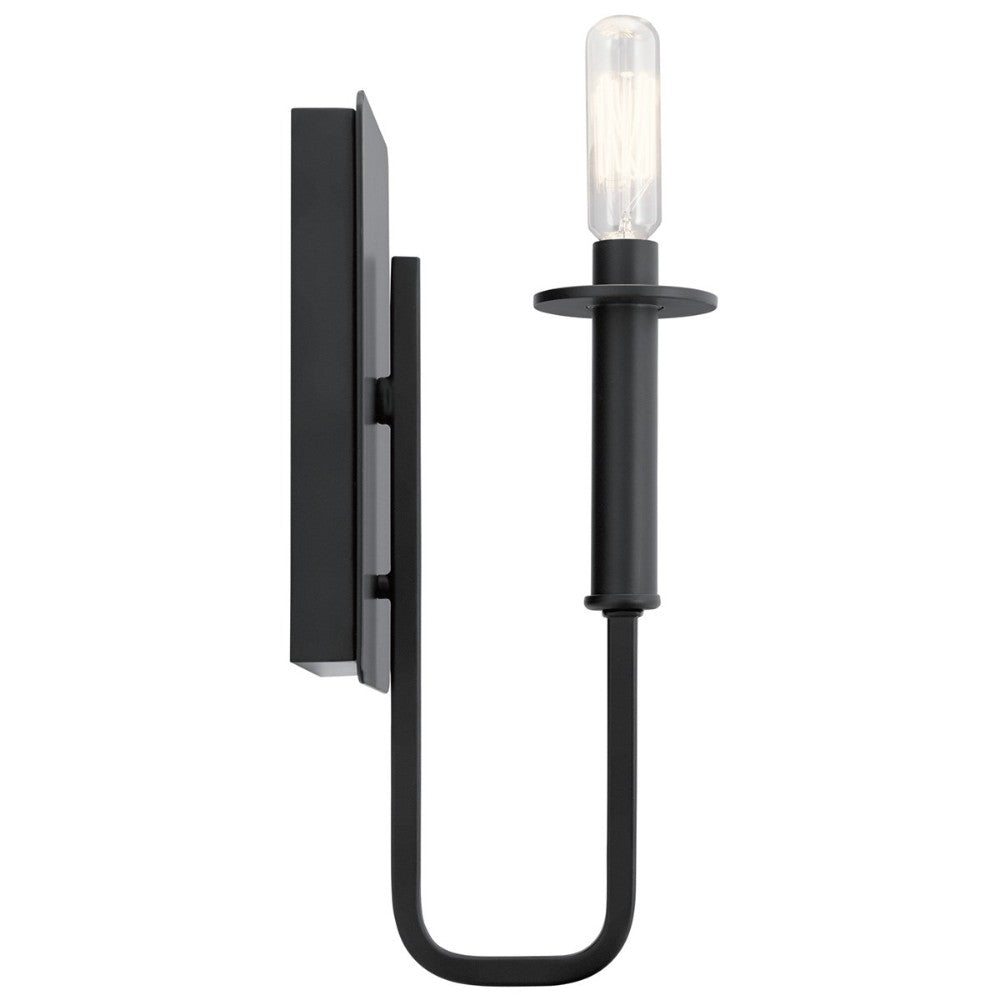 Lyrik 1 Light Wall Sconce - Modern LED Wall Light Fixture for Bedroom, Living Room & Hallway - Dimmable Indoor Lighting with Adjustable Arm - Perfect for Home Decor & Ambient Lighting