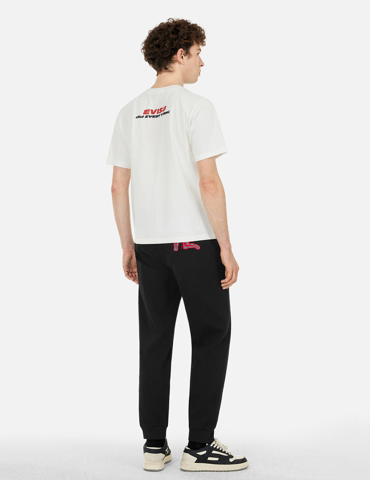 Totem Seagull Embroidery Straight Fit Sweatpants for Men & Women - Comfortable Cotton Joggers with Unique Design - Perfect for Casual Wear, Lounge, and Outdoor Activities