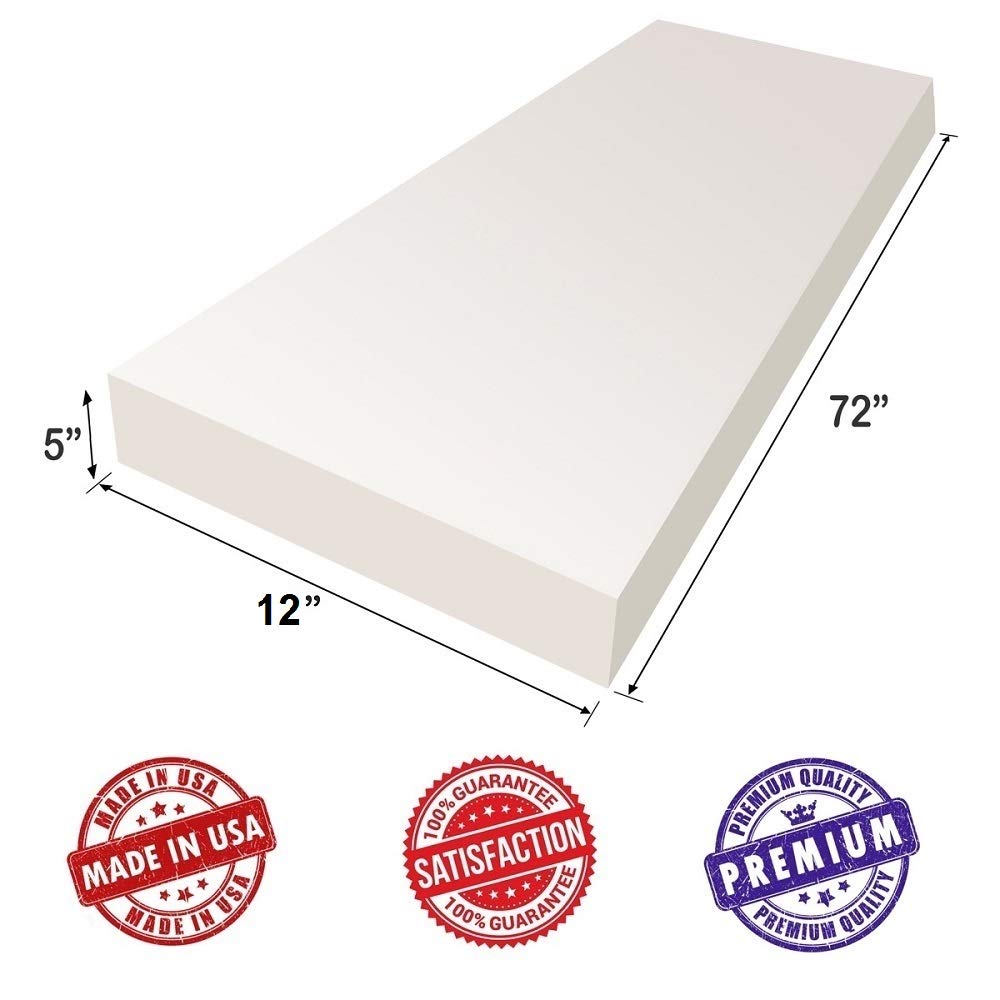 Premium 3.5 lb Density Visco Elastic Memory Foam Sheet - 5