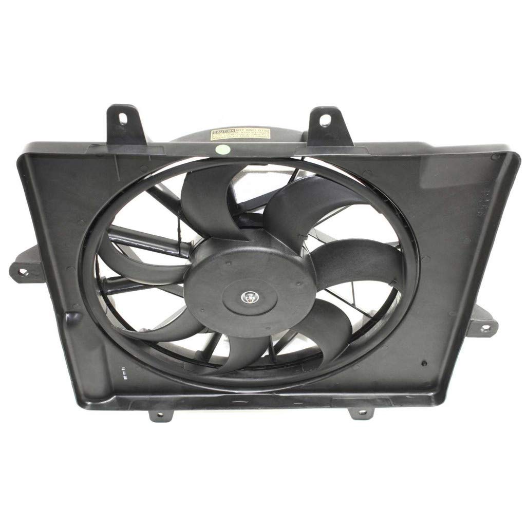 Chrysler PT Cruiser AC Radiator Fan Assembly 2006-2008 - Replacement for CH3115146 & 5179470AA - Perfect for Cooling System Repairs & Summer Driving
