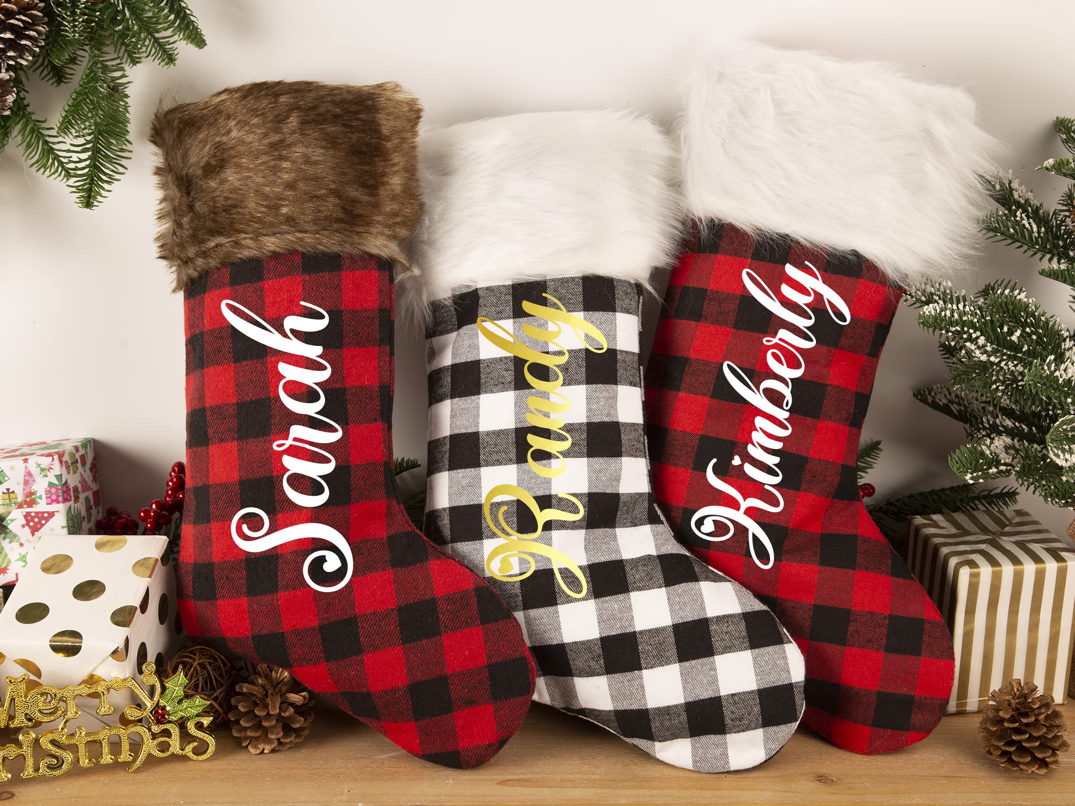 Mostop Personalized Christmas Stockings 18