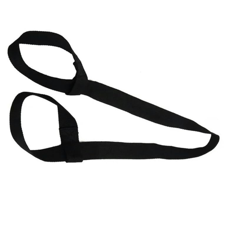 Premium Black Yoga Mat Harness Strap - Adjustable Carrying Sling for Yoga, Exercise & Fitness - Perfect for Gym, Travel & Outdoor Workouts