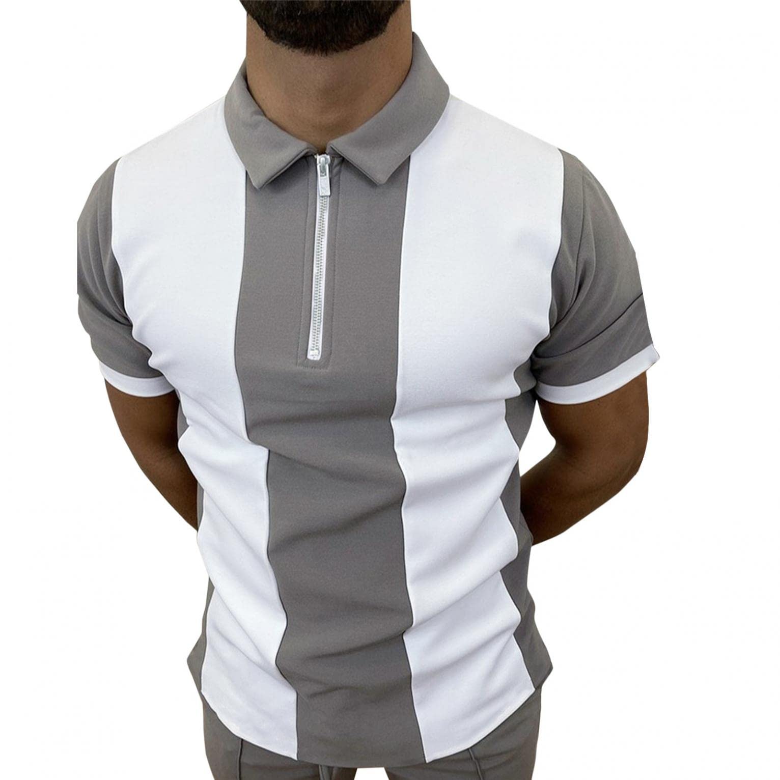 Men's Polo Shirts 3-Pack - Breathable Cotton Short Sleeve Casual & Athletic Shirts with Collar - Perfect for Golf, Work, Summer Outings & Everyday Wear