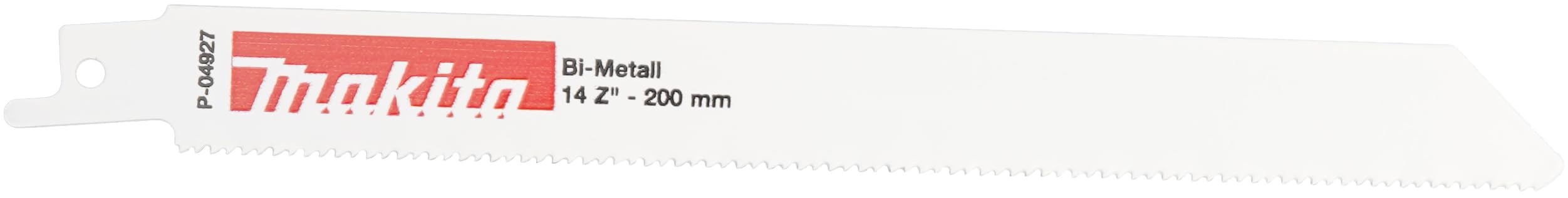**Makita P-04927 7.87-Inch 14-Teeth Reciprocating Saw Blades (5-Pack) – Stainless Steel & Metal Cutting – Ideal for Demolition, Woodworking & DIY Projects**