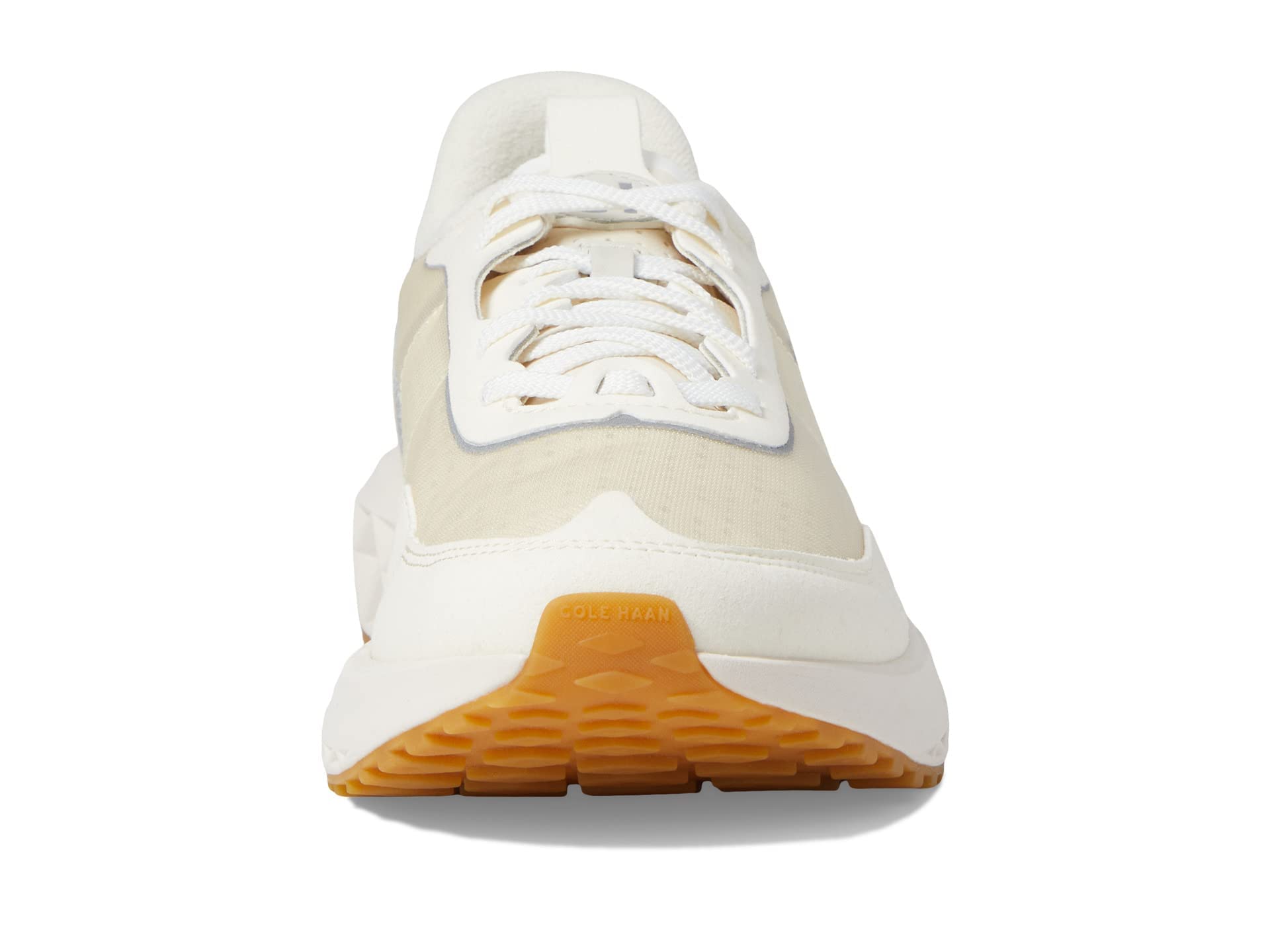 Cole Haan Zero Grand Outpace Runner Women's Sneakers - White Size 40 EU | Lightweight Comfortable Walking Shoes for Work, Travel & Everyday Wear