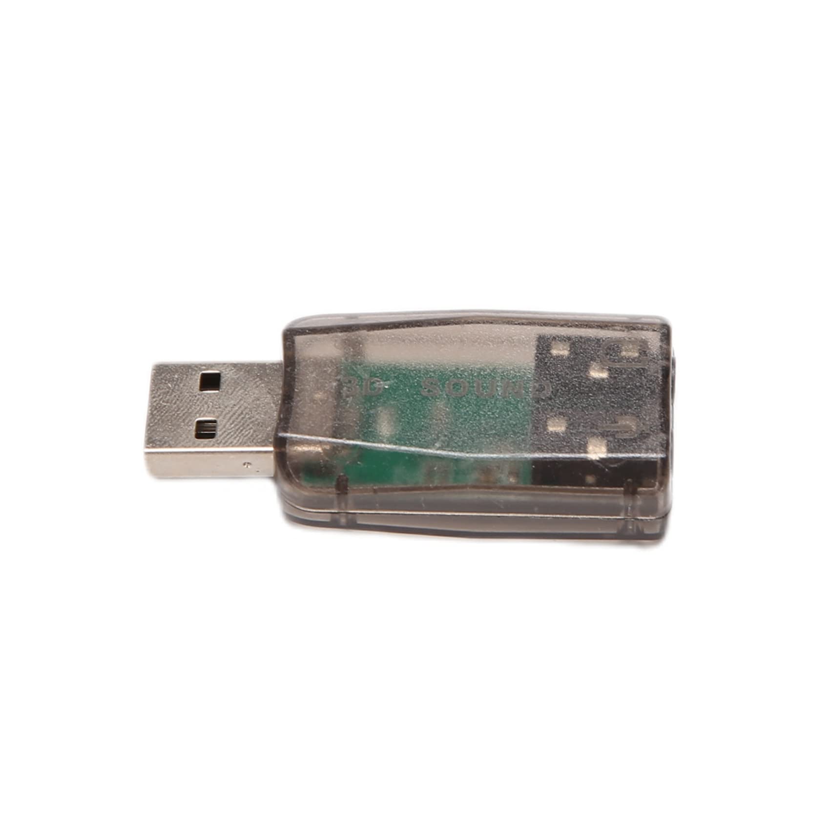 Peowuieu USB to 3.5mm Audio Adapter - External Sound Card with Microphone & Headphone Jack for PC, Laptop, Gaming Headset - Perfect for Online Meetings, Gaming & Music Listening