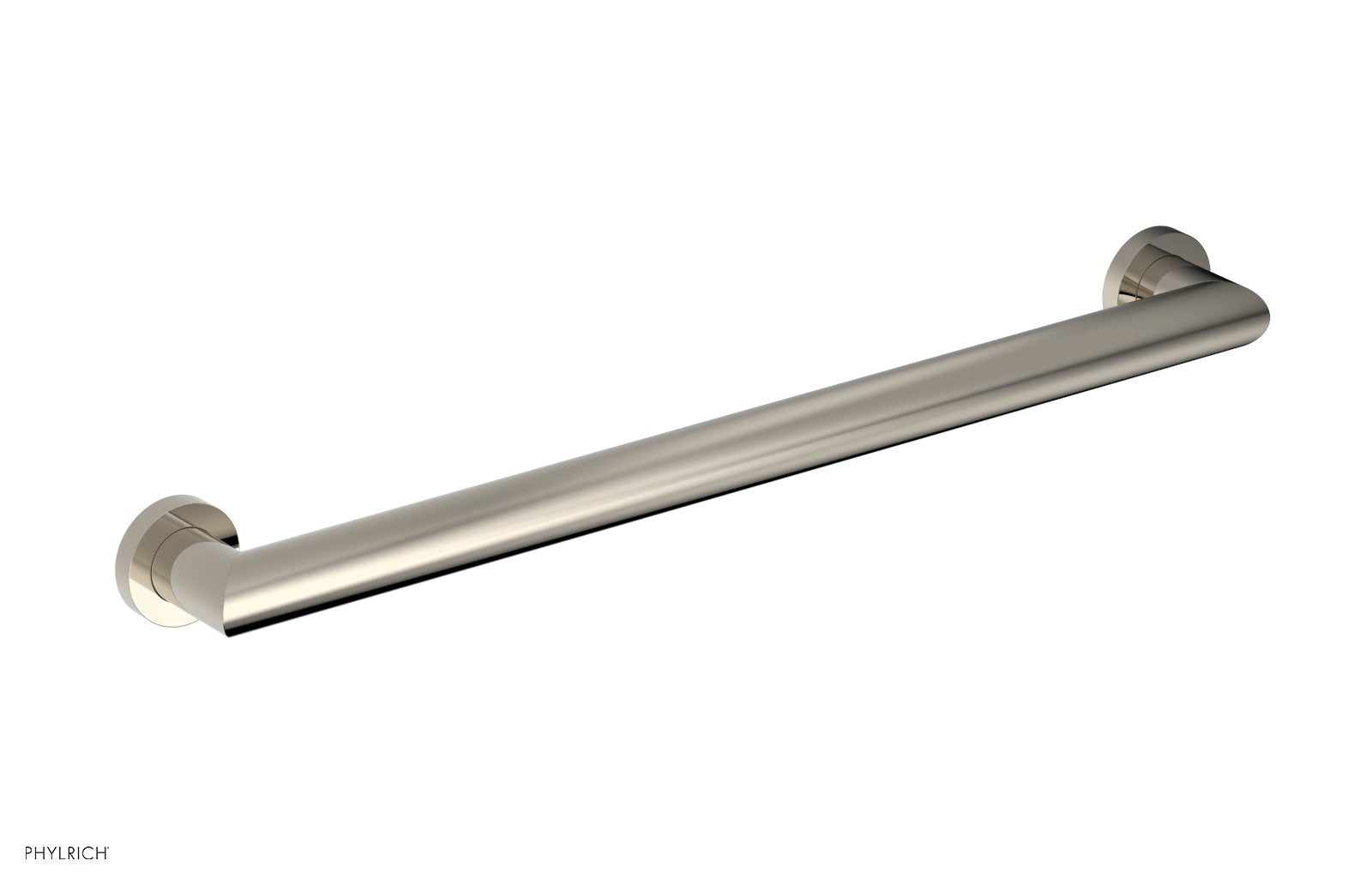 24-Inch Grab Bar for Bathroom Safety - 120 lbs Weight Capacity, 87 Degree Angle - Ideal for Seniors & Disabled, Non-Slip Shower Handle for Elderly Care & ADA Compliance