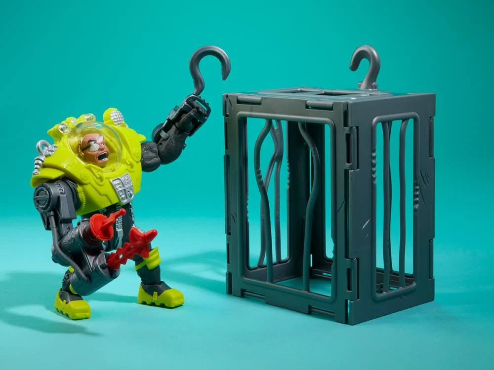 Street Sharks 30th Anniversary Dr. Piranoid Action Figure - Collectible Toy for Kids & Adults, Perfect for Display, Gifts & Nostalgic Play