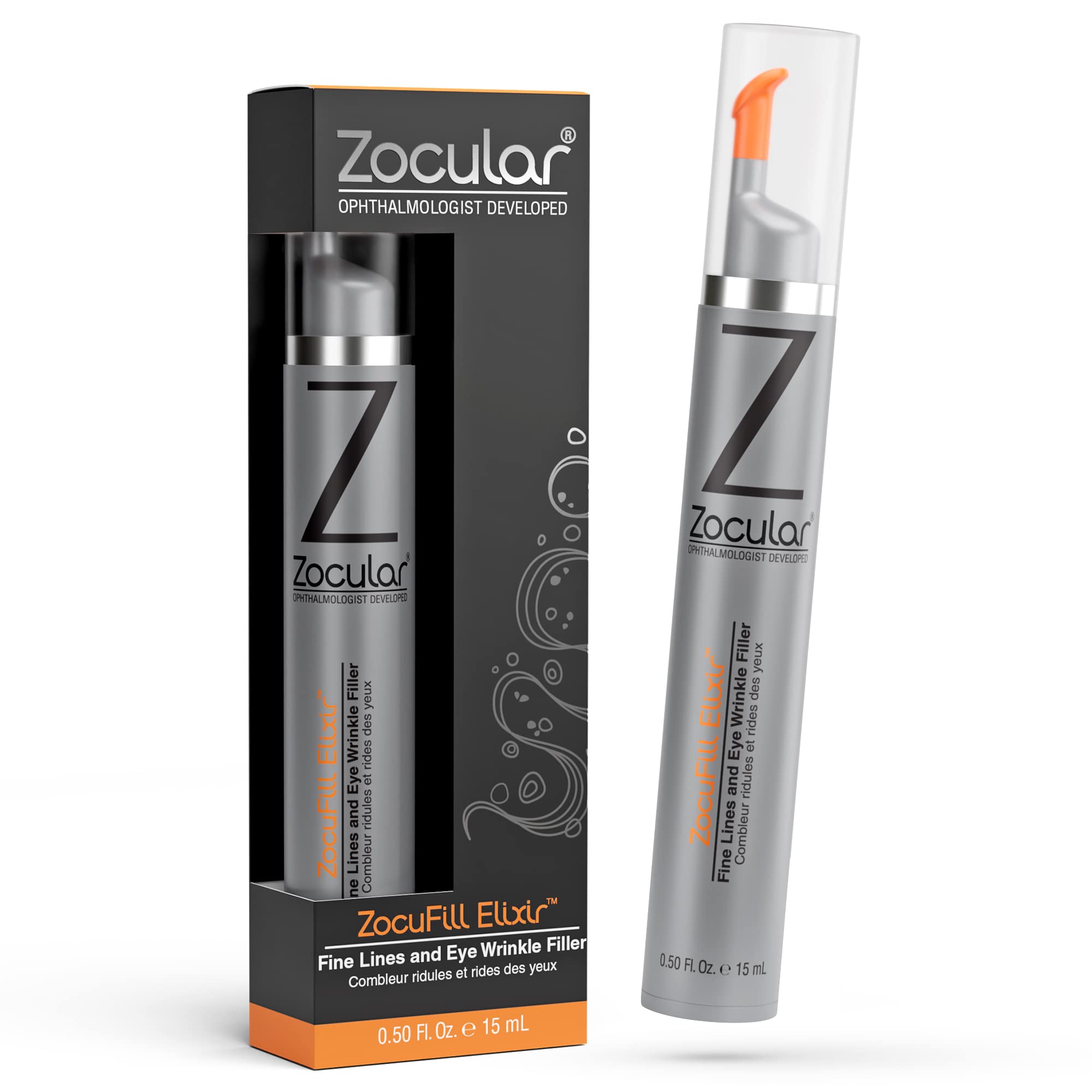 ZocuZap Facial Cleansing Wipes (30 Count) + Zocular ZocuFoam Eyelid Cleanser + Zocufill Elixir Eye Gel & Face Serum Set - Gentle Skincare for Sensitive Skin, Daily Makeup Removal & Eyelid Hygiene