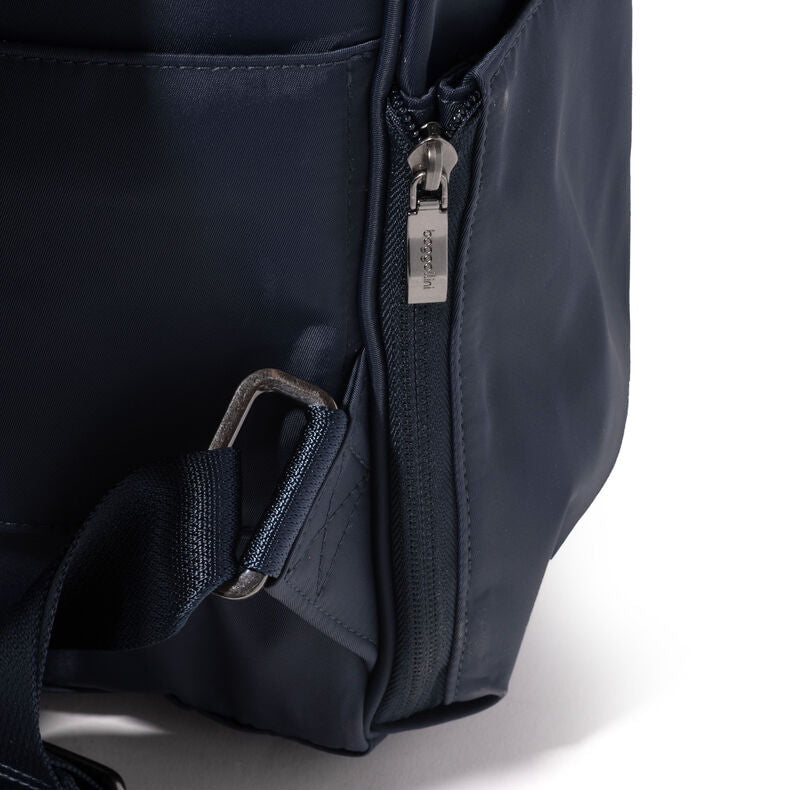 Baggallini Chelsea Laptop Backpack for Women & Men - 15.6 Inch Waterproof Travel Backpack with USB Charging Port - Perfect for Work, School, College & Business Trips