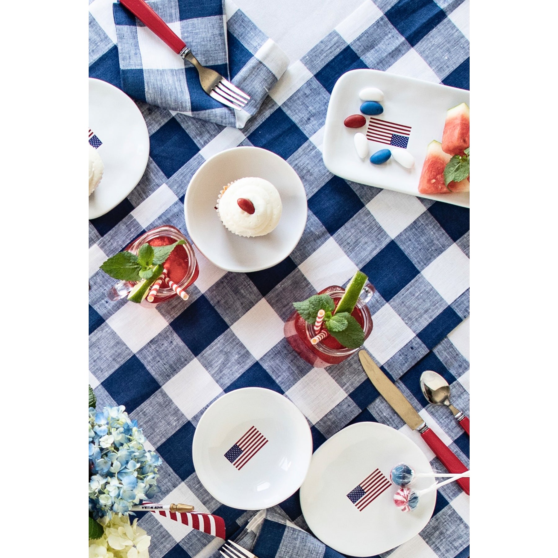 Buffalo Check Tablecloth - Red and Black Plaid Cotton Table Cover for Kitchen, Dining Room, and Picnic - Perfect for Holiday Decor and Outdoor Gatherings