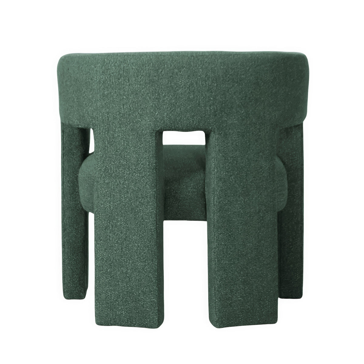 Urban Road Bella Armchair - Modern Accent Chair for Living Room, Bedroom & Office - Stylish Upholstered Armchair with Wooden Legs - Perfect for Reading, Relaxing & Home Decor