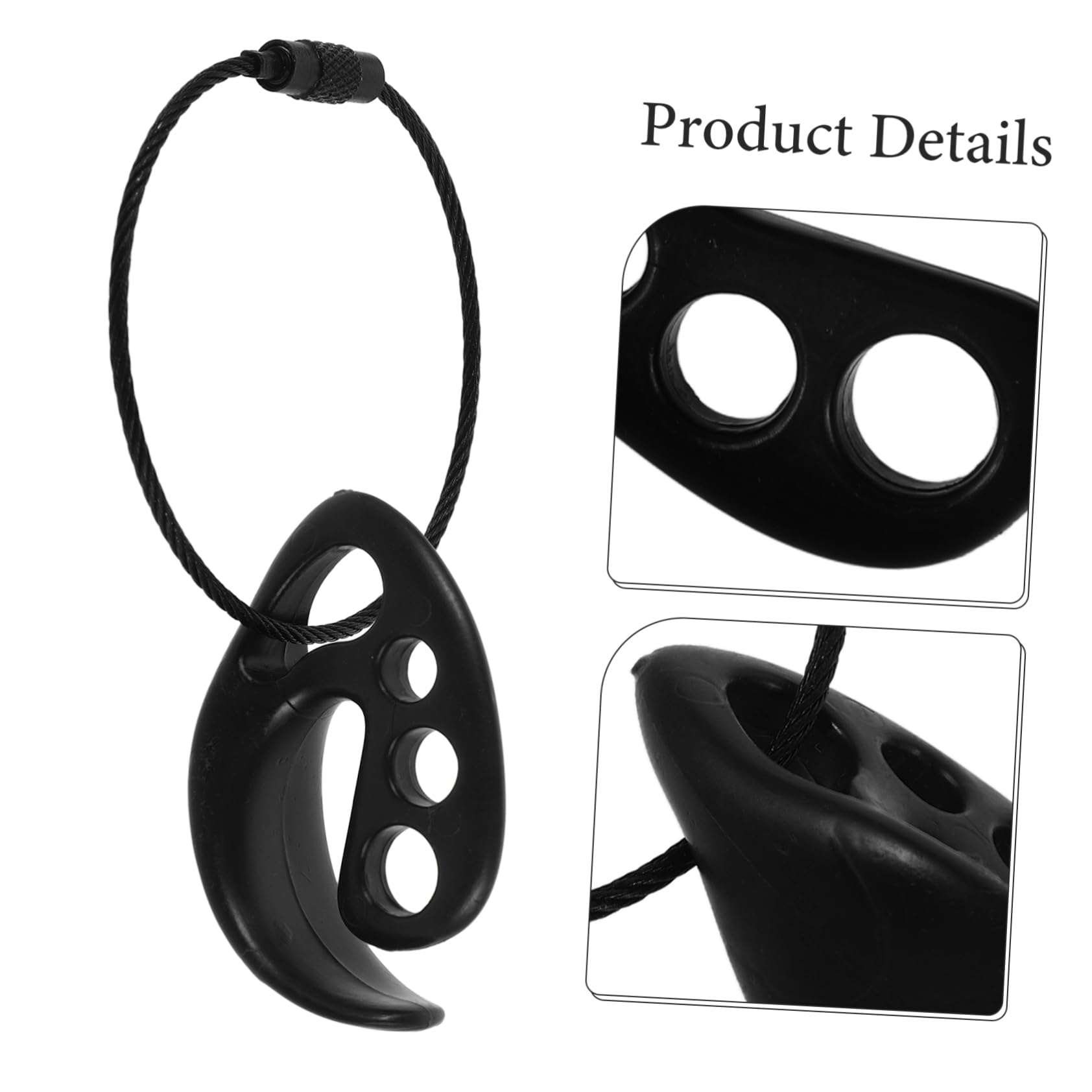 2pcs Flying Disc Holder Clips - Compact & Portable Disc Golf Carrier for Easy Storage & Transport - Perfect for Outdoor Sports, Travel & Backyard Games