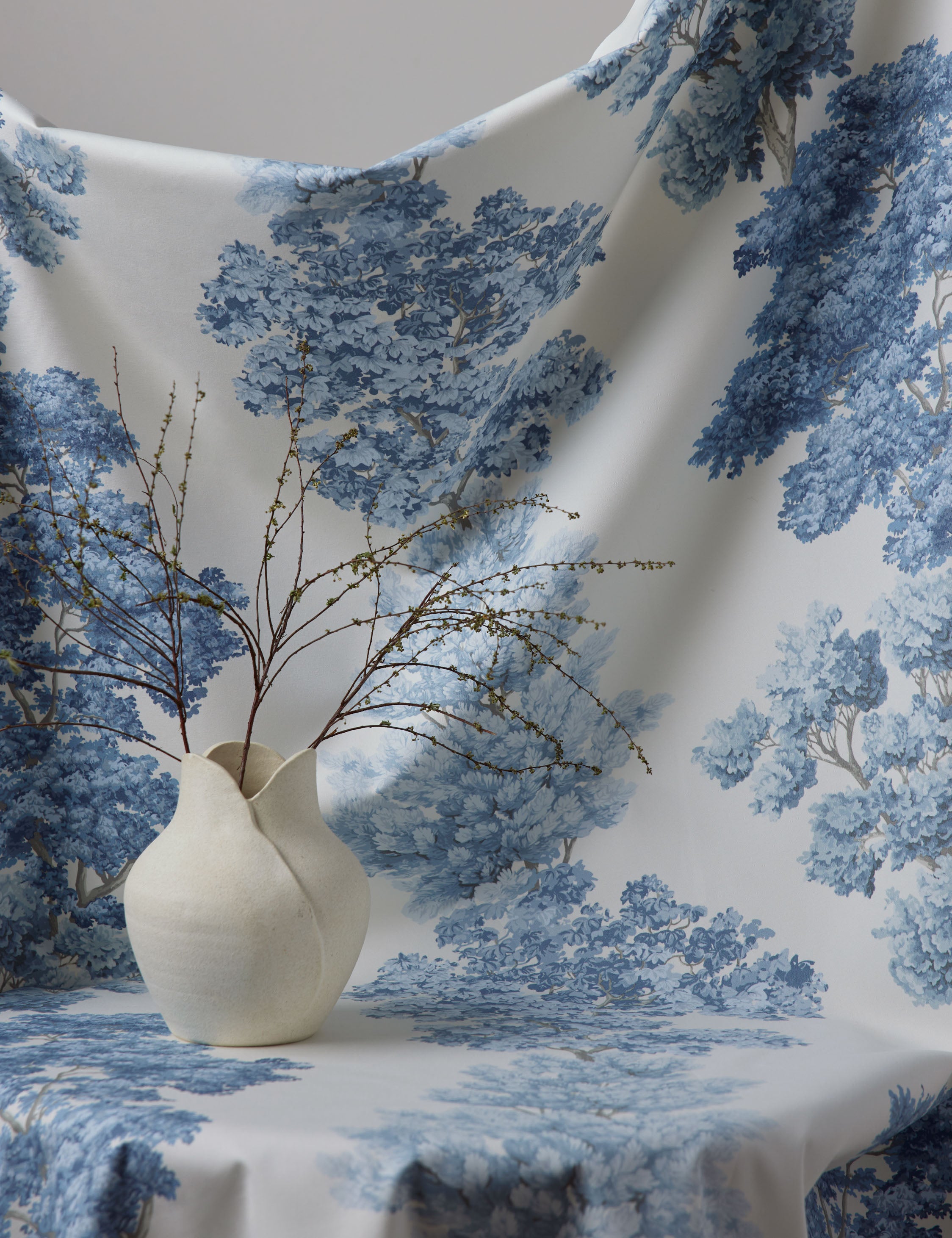 Scalamandré Central Park Cotton Fabric - Premium Upholstery & Home Decor Material for Sofas, Curtains & DIY Projects