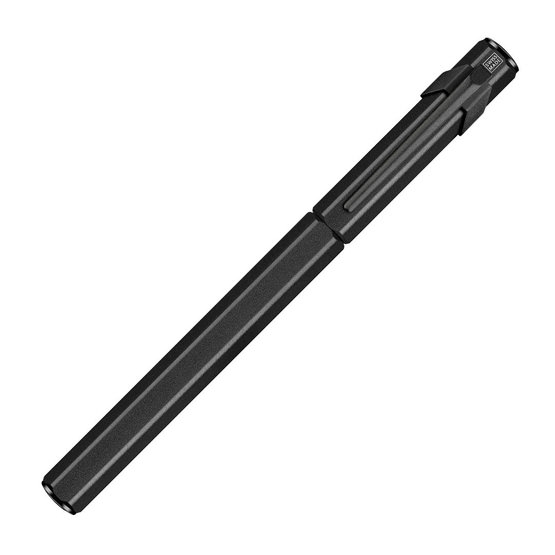 Caran d'Ache 849 Fountain Pen - Premium Black Ballpoint Pen for Writing & Signature - Luxury Office & Business Gift for Professionals & Executives