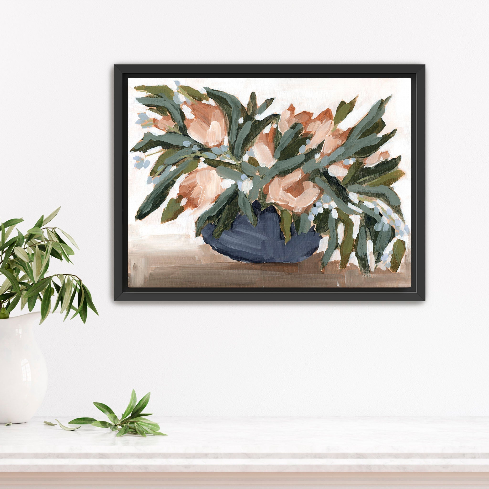 Beautiful Floral Art Print for Dining Table Decor - Perfect for Home, Office & Gift Giving