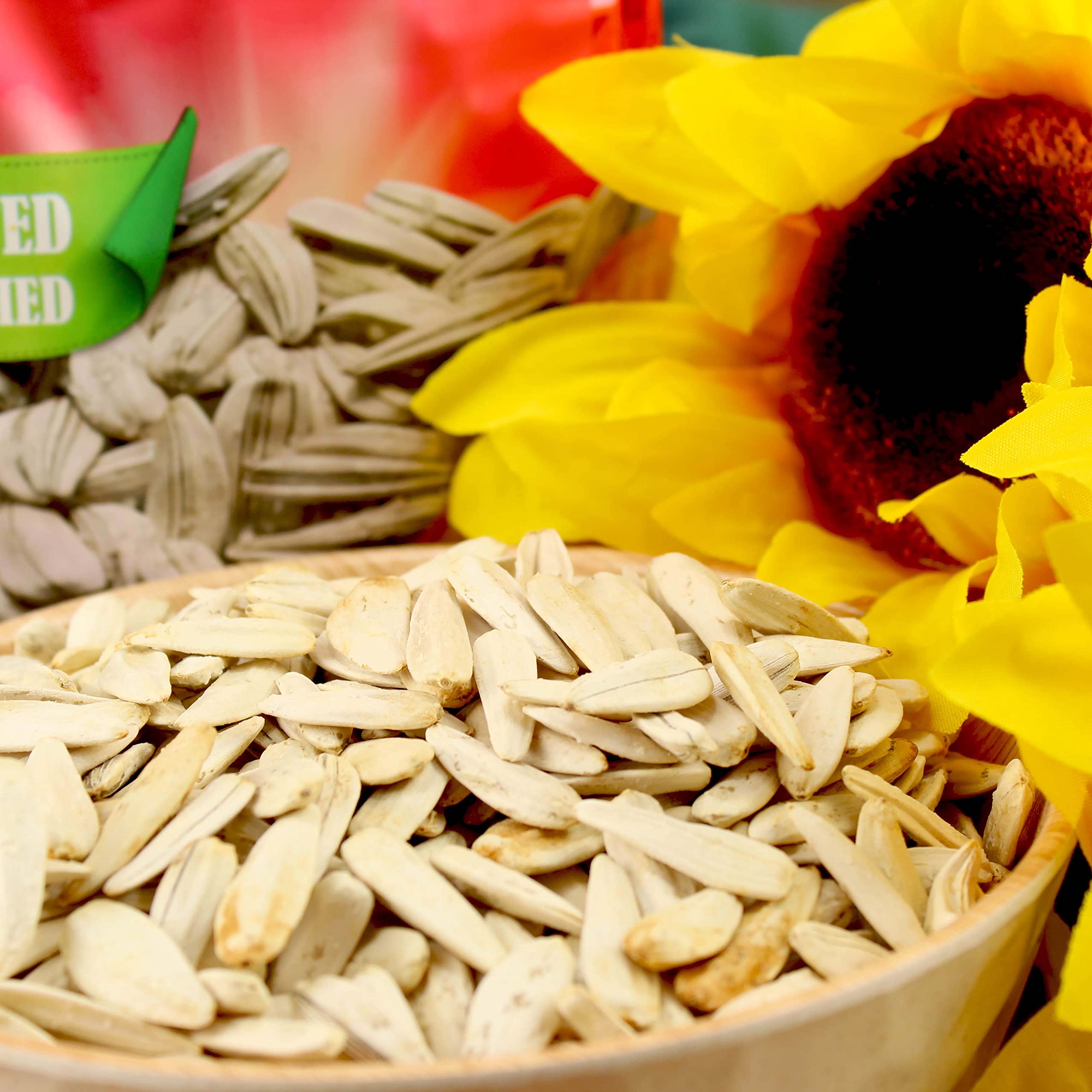 Baraka Lightly Salted Jumbo Sunflower Seeds in Shell - Keto Friendly, Vegan, Gluten Free Snack Rich in Protein, Fiber & Vitamins | Perfect for Hiking, Road Trips & Healthy On-the-Go Snacking (10.58 Oz)