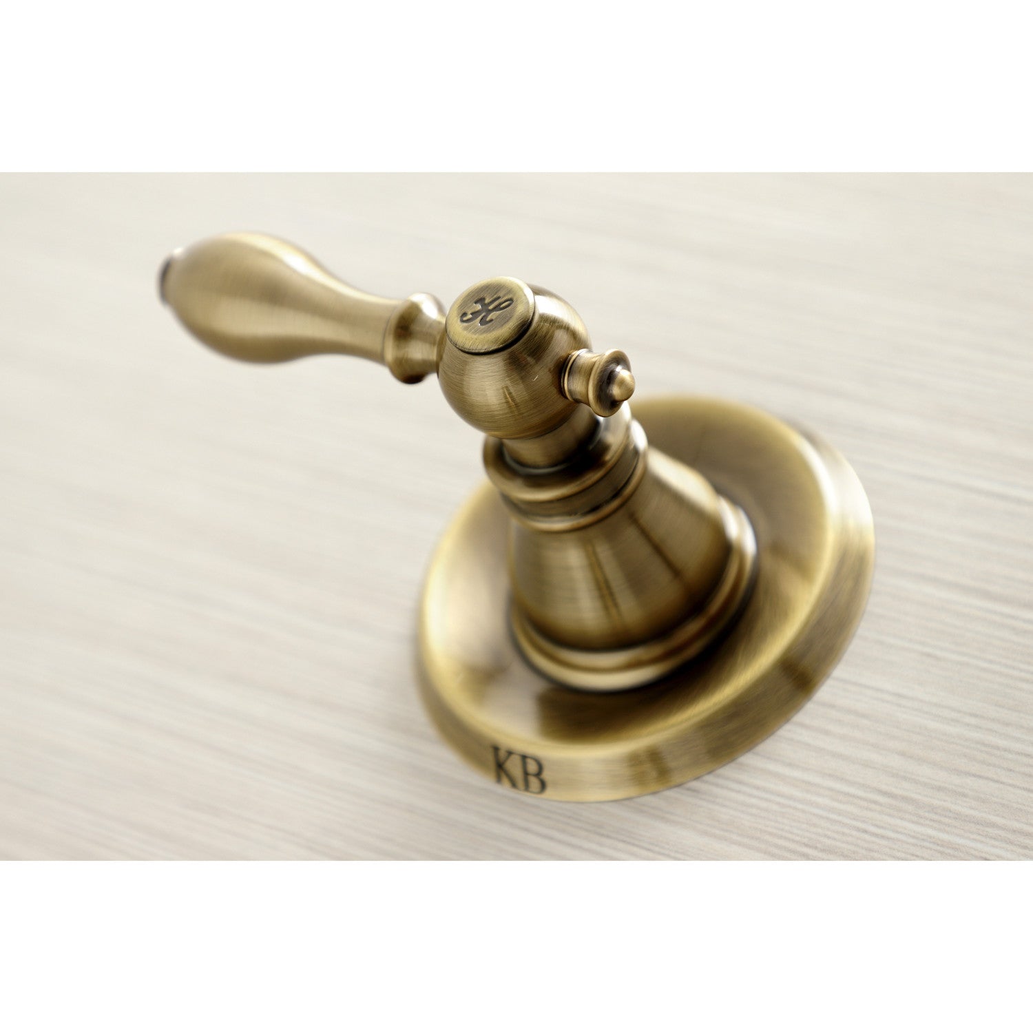 American Classic KB243ACLAB Double Handle Tub and Shower Faucet in Antique Brass - Perfect for Vintage Bathroom Renovations & Luxury Spa Showers