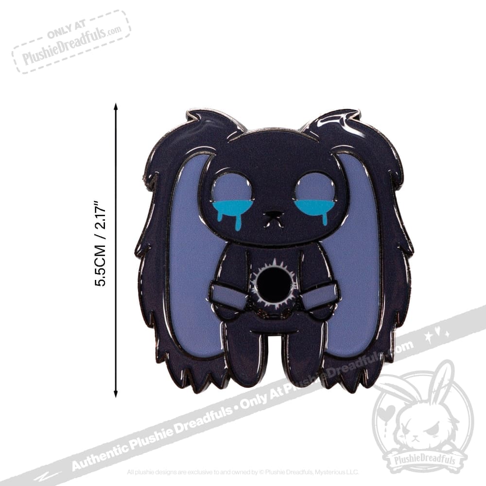 Plushie Dreadfuls 2-Inch Enamel Pin - Cute Kawaii Collectible for Backpacks, Jackets & Accessories