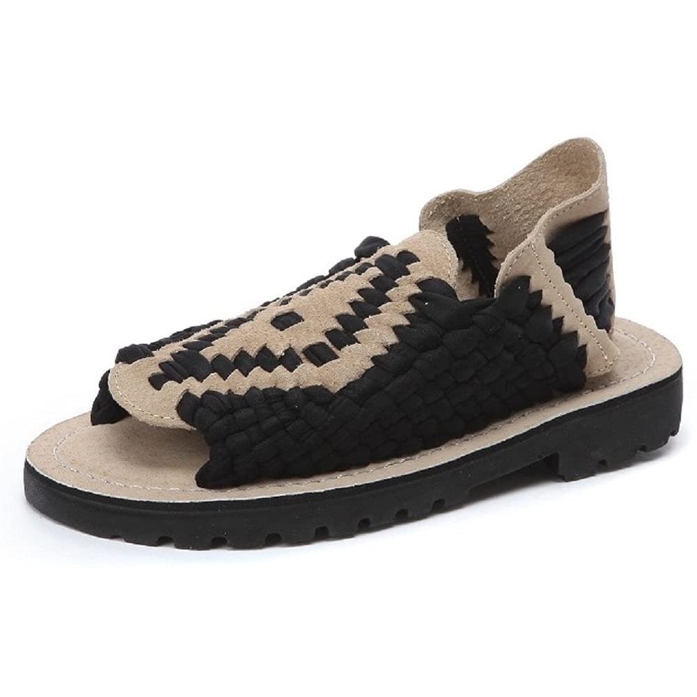 Handmade Aztec Unisex Leather Sandals for Men & Women - Perfect for Beach, Vacation, and Summer Outfits
