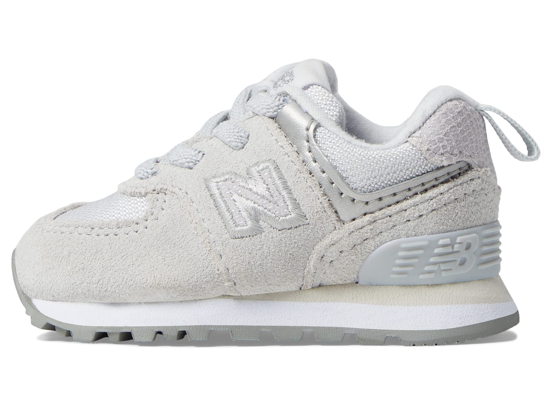 New Balance 574 V1 Bungee Sneakers for Baby Girls - Lightweight & Comfortable Toddler Shoes for Running, Walking & Playtime