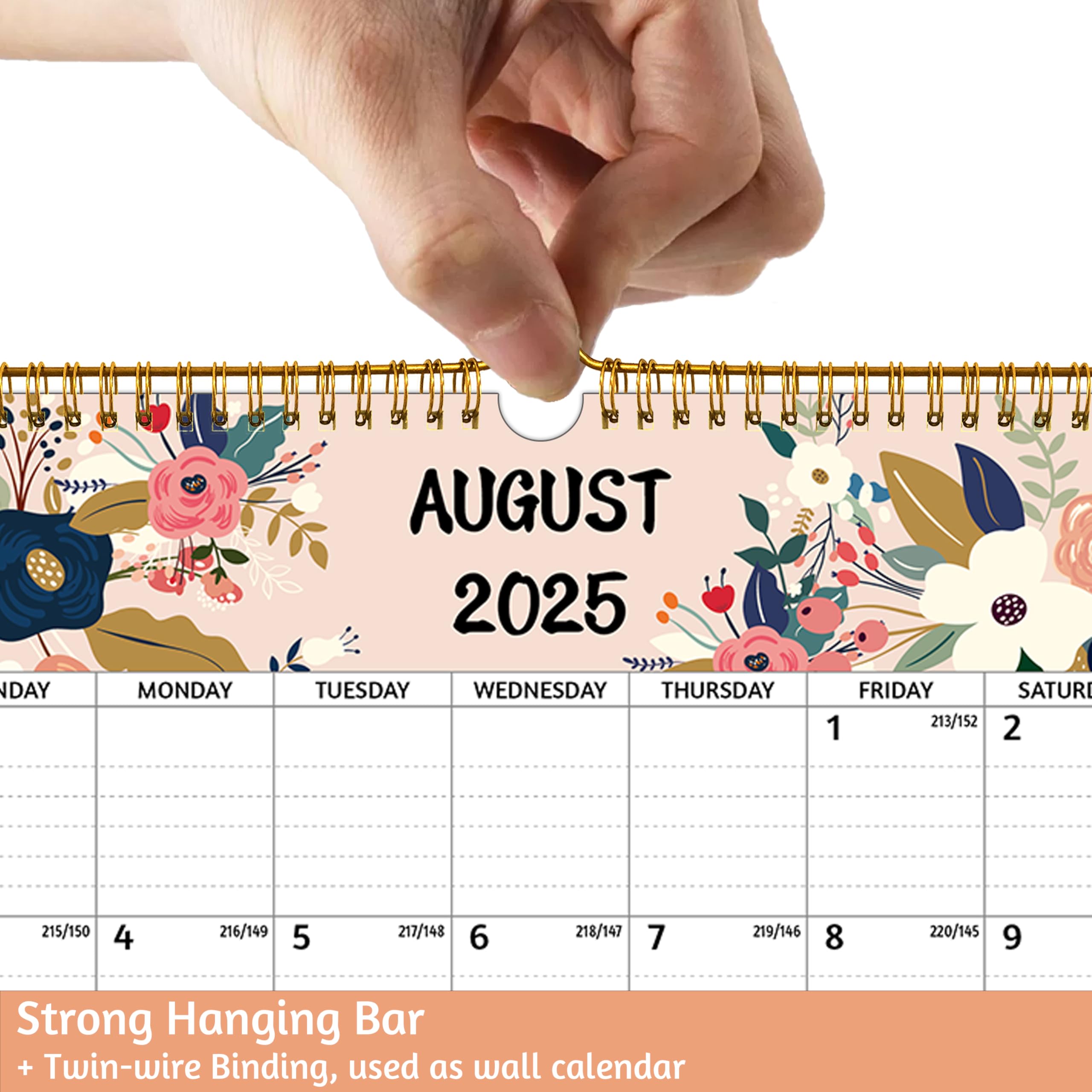 2025-2026 Wall Calendar (April 2025 - September 2026) | 18-Month Large Format 12