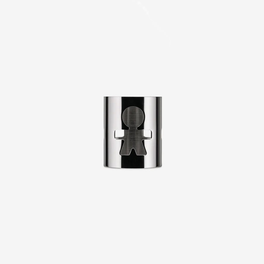 Alessi Girotondo Napkin Ring Set - Stainless Steel Tableware for Elegant Dining & Home Decor - Perfect for Weddings, Parties & Holiday Gatherings