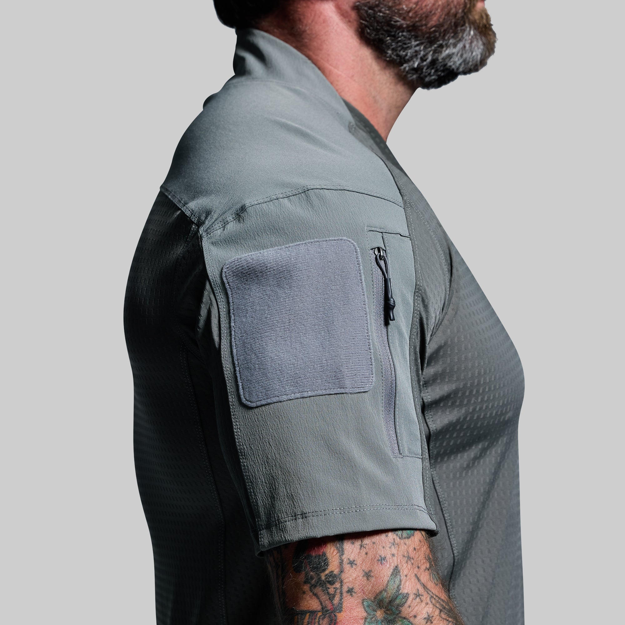 Op Top Pro (Wolf Grey) - Premium Performance T-Shirt for Men | Comfortable & Breathable Fabric | Ideal for Gym, Running & Casual Wear