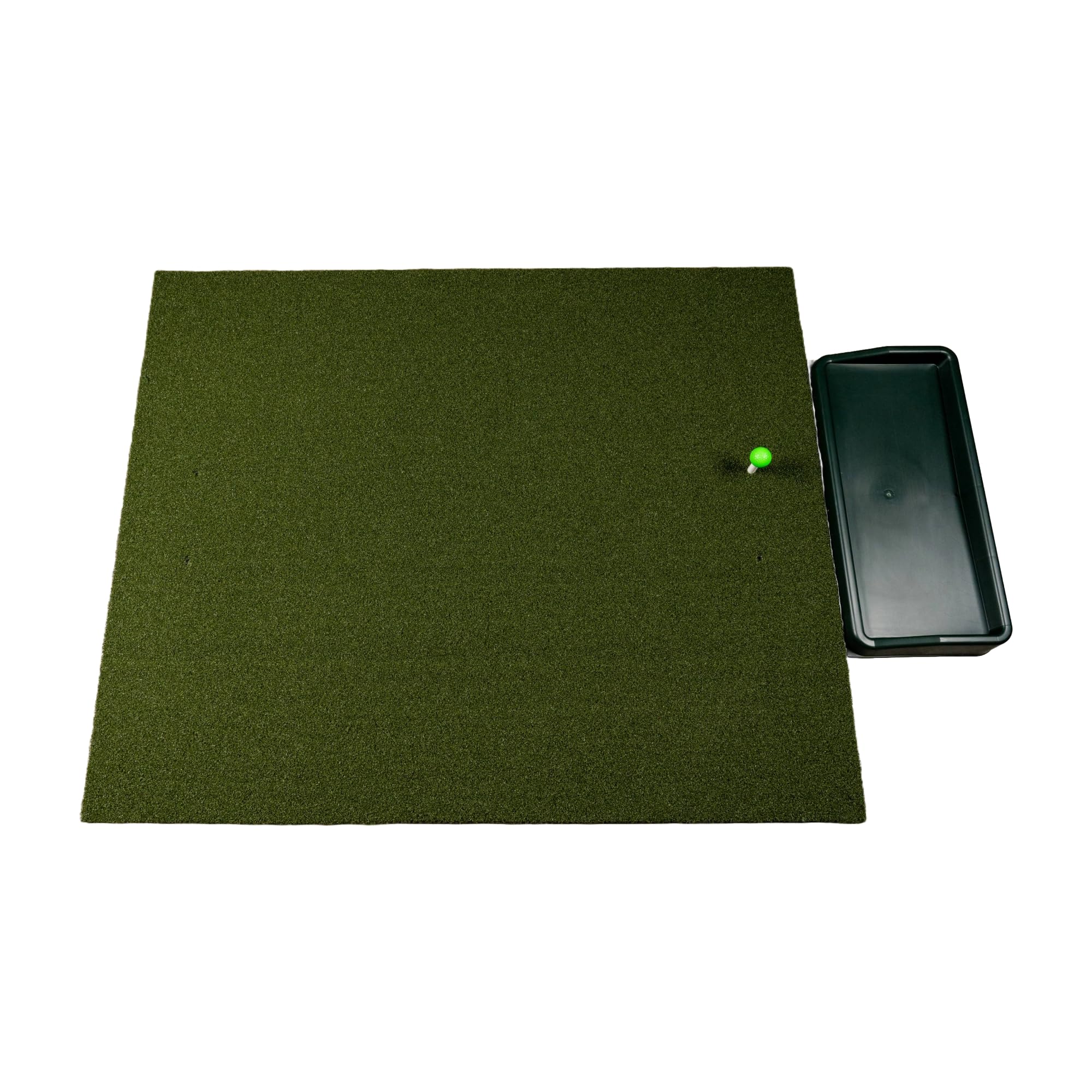 Premium All Turf Mats® Golf Practice Mat - Durable Indoor/Outdoor Golf Hitting Mat with Ball Tray | Perfect for Backyard, Driving Range & Home Golf Training