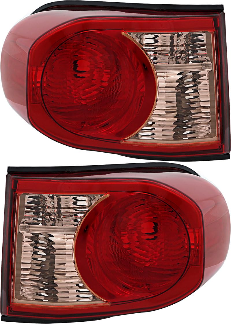 Toyota FJ Cruiser Tail Lights Replacement Pair - Left & Right Side Lamps for 2007-2011 Models | Perfect for Off-Roading, Camping & Night Driving