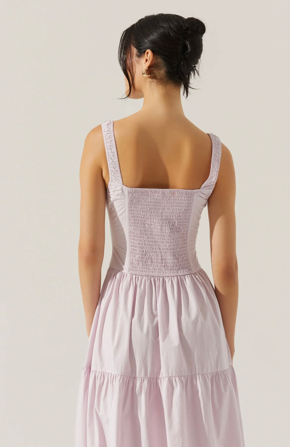 Temperance Tiered Milkmaid Maxi Dress - Flowy Boho Summer Dress for Women | Perfect for Beach, Vacation & Outdoor Events