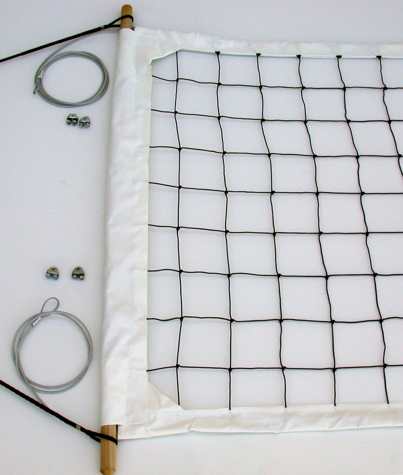 Professional Power Net Aircraft Cable for Home Court - USL Approved for Basketball & Tennis Training