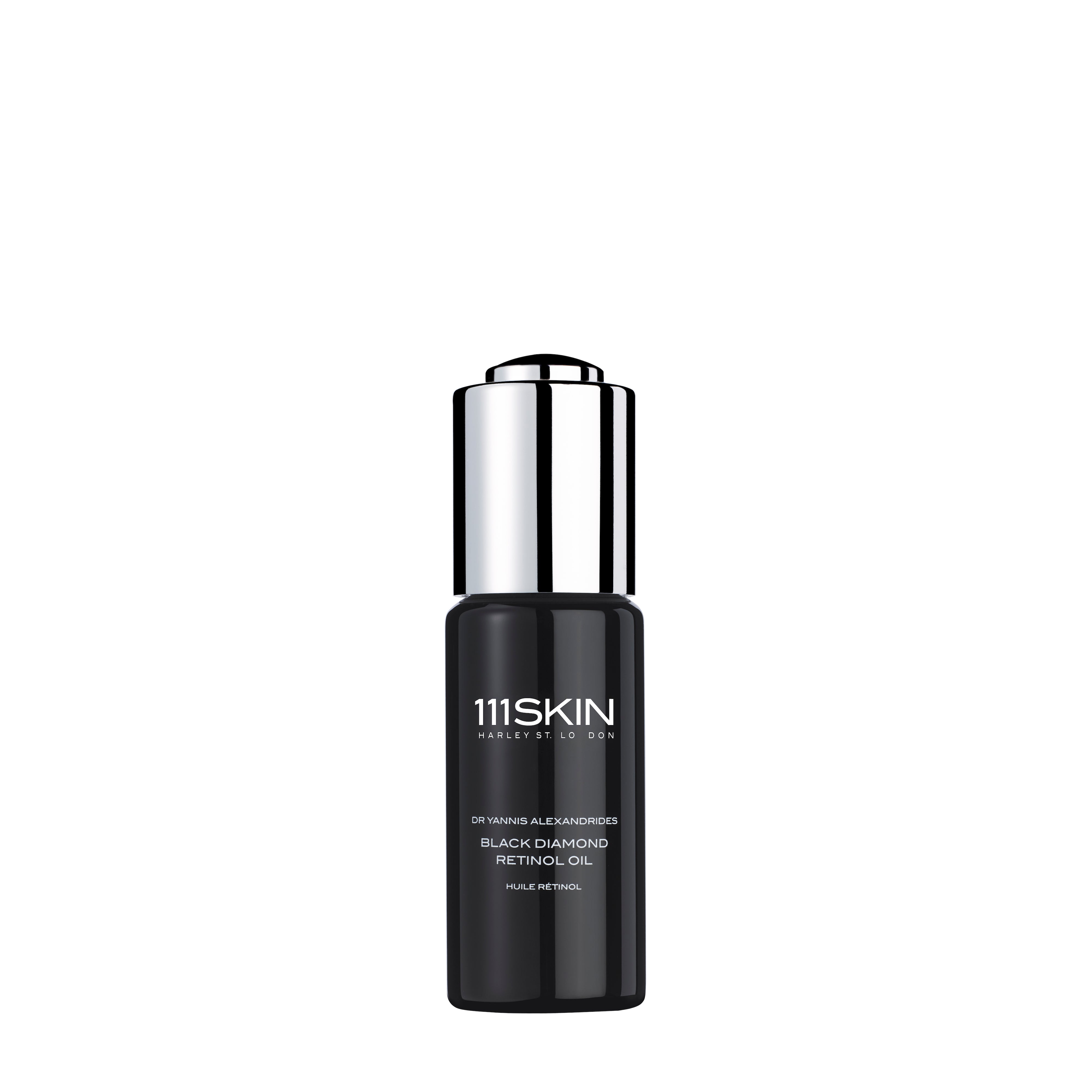 111Skin Black Diamond Retinol Oil - Anti-Aging Face Serum for Wrinkles & Fine Lines - Night Repair Treatment for Glowing Skin - Perfect for Evening Skincare Routine & Luxury Self-Care