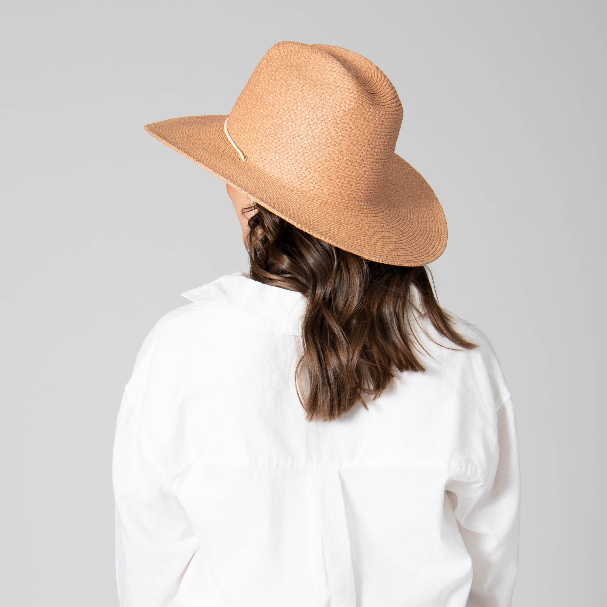 Desert Riviera Paper Braid Lifeguard Hat - Stylish Sun Protection for Beach, Pool, and Outdoor Activities