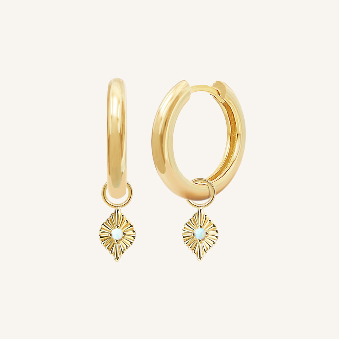 Minimalist Plain Hoop Earrings for Women - Simple & Elegant Gold/Silver Pillar Hoops for Everyday Wear | Perfect for Office, Date Night & Casual Outfits