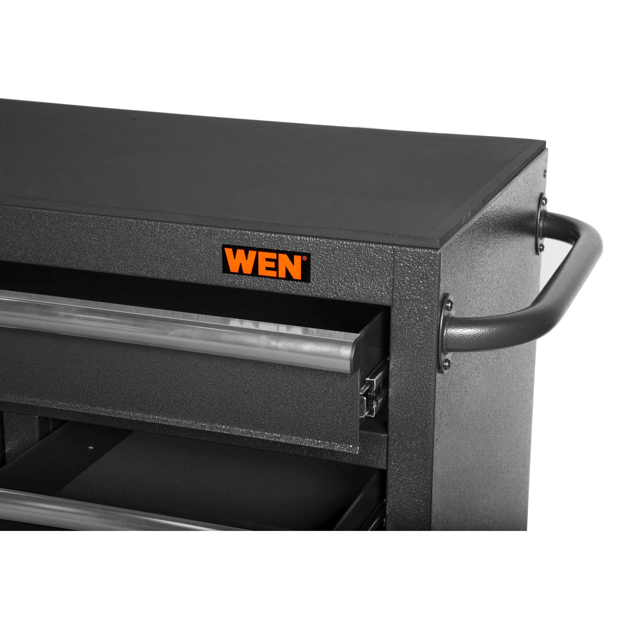 WEN GG532B 52-Inch Heavy Duty Rolling Tool Cabinet - 21 Gauge Powder Coated Steel Construction for Professional Garage & Workshop Organization
