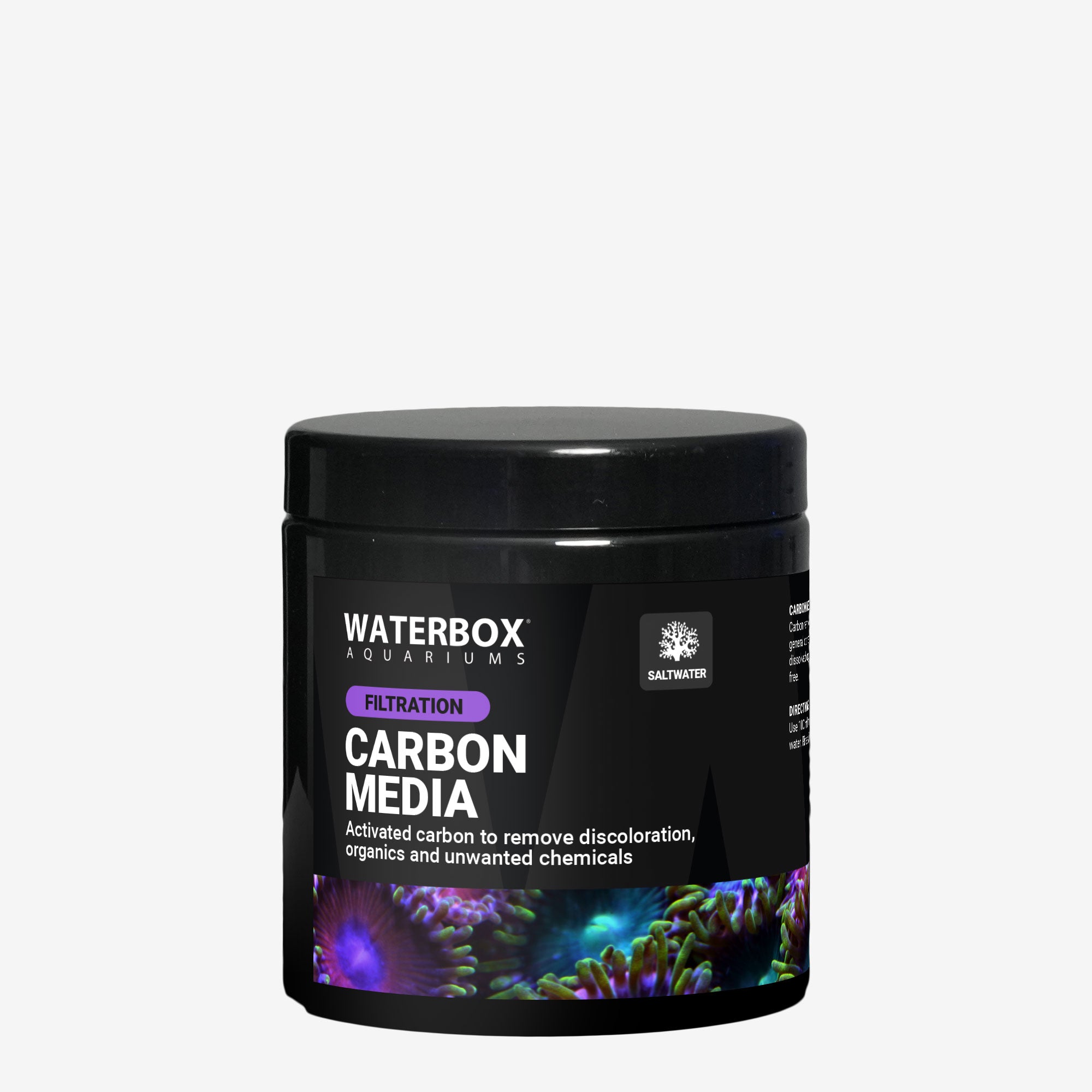 Premium Carbon Media for Saltwater Aquariums - High-Quality Chemical Filtration for Marine Tanks, Reef Systems & Fish-Only Aquariums - Removes Toxins, Odors & Improves Water Clarity