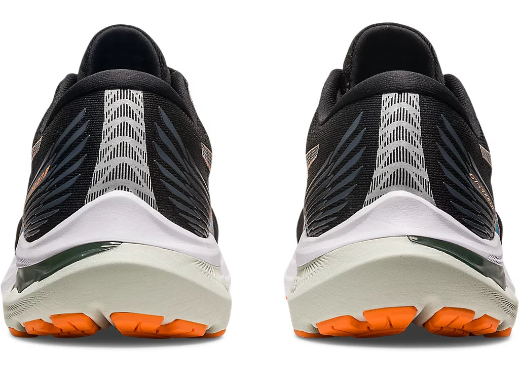 ASICS Men's GT-2000 10 Running Shoes - Black/Sun Peach | Lightweight Cushioned Sneakers for Jogging, Gym & Daily Wear