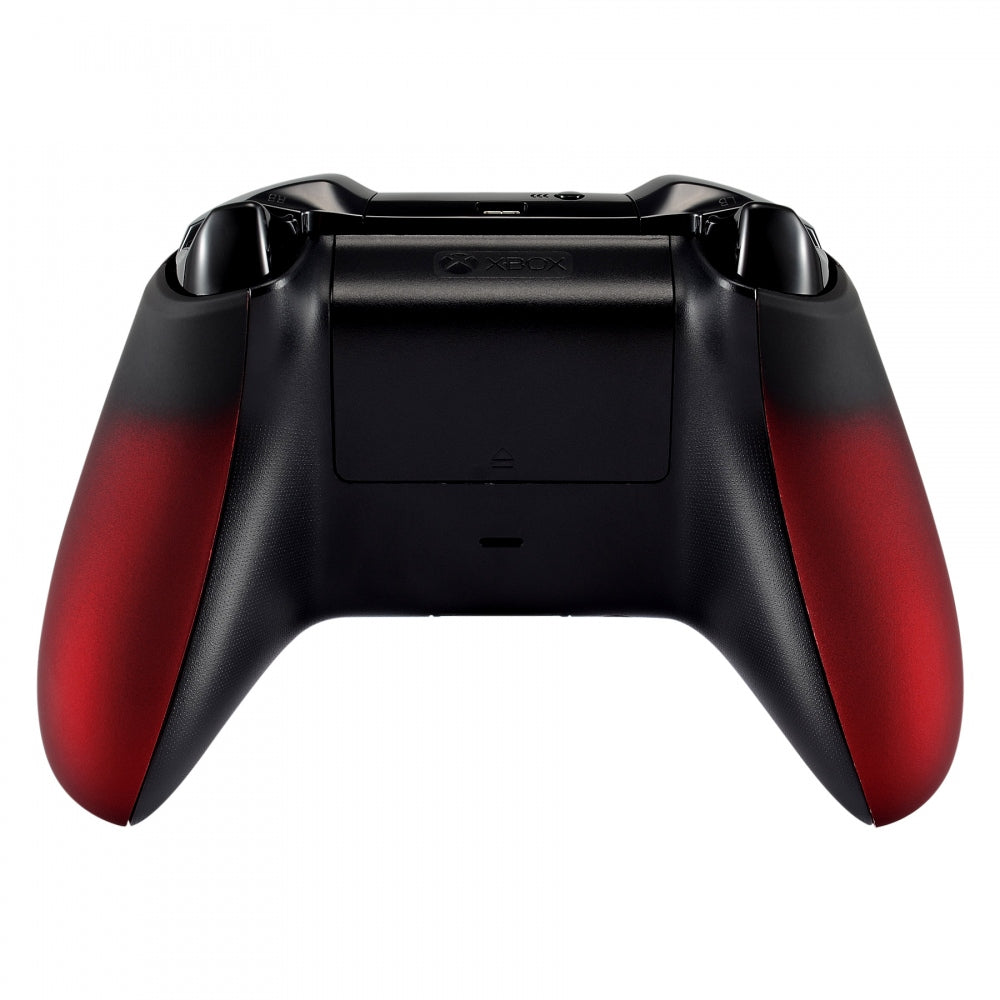 eXtremeRate Shadow Red Replacement Front Shell & Back Panel for Xbox One X & One S Controller - Premium Custom Faceplate for Enhanced Gaming Experience | Perfect for Competitive Gaming, Streaming & Personalized Setup