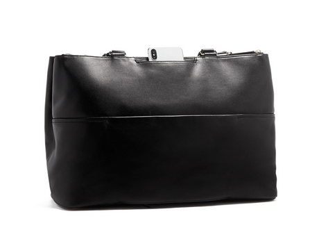 Tumi Voyageur Sidney Business Tote Bag for Women & Men - Premium Leather Laptop Briefcase - Perfect for Work, Travel & Office Commute