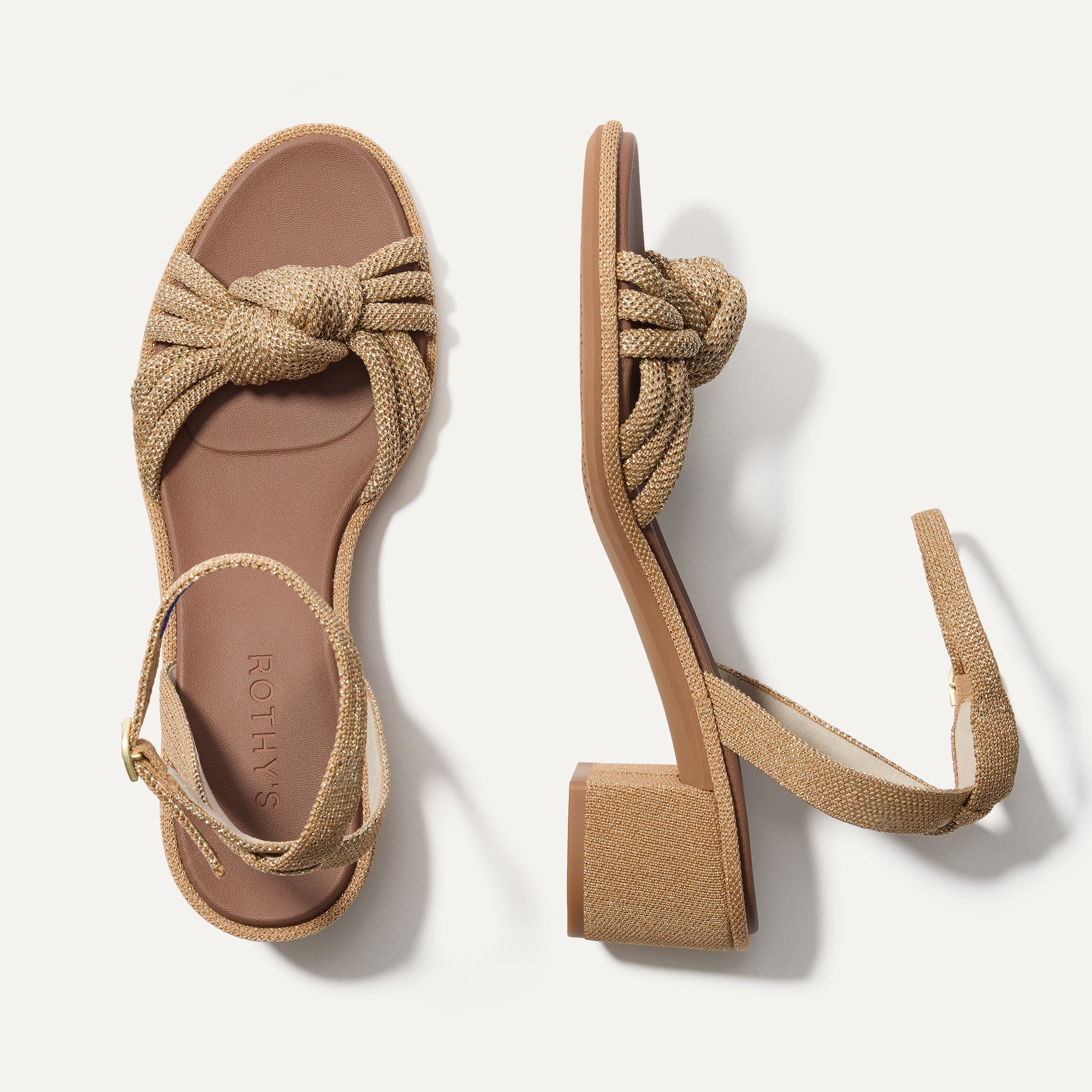 Golden Sun Knot Sandals for Women - Comfortable Bohemian Beach Wedding Shoes - Perfect for Summer, Vacation, and Outdoor Events