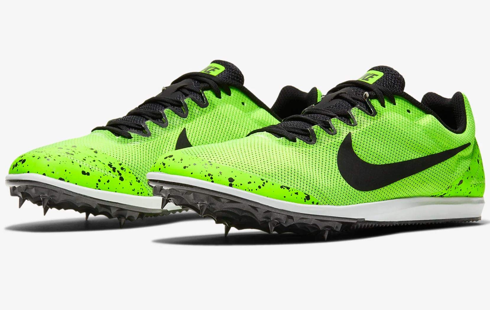 Nike Men's Air Zoom Pegasus 38 Running Shoes - Lightweight Cushioned for Marathon, Training & Road Running - Black/White Size 10