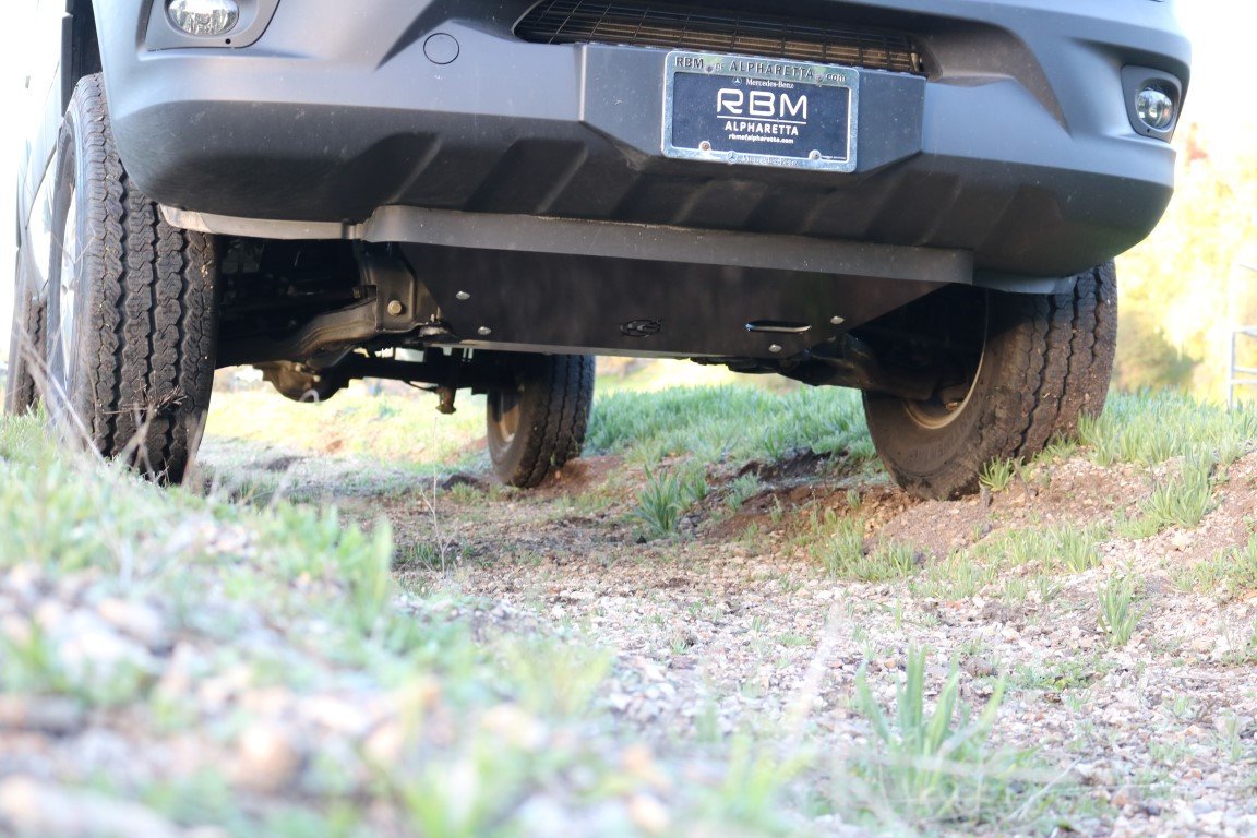 Van Compass Engine Skid Plate for 2007+ Sprinter 4x4 2500 & 3500 - Heavy-Duty Underbody Protection for Off-Road Adventures & Overlanding