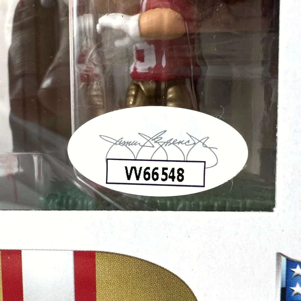 George Kittle Signed Funko Pop #144 with JSA COA - San Francisco 49ers Autograph Collectible - Perfect for NFL Fans, Memorabilia Collectors, and Home/Office Display