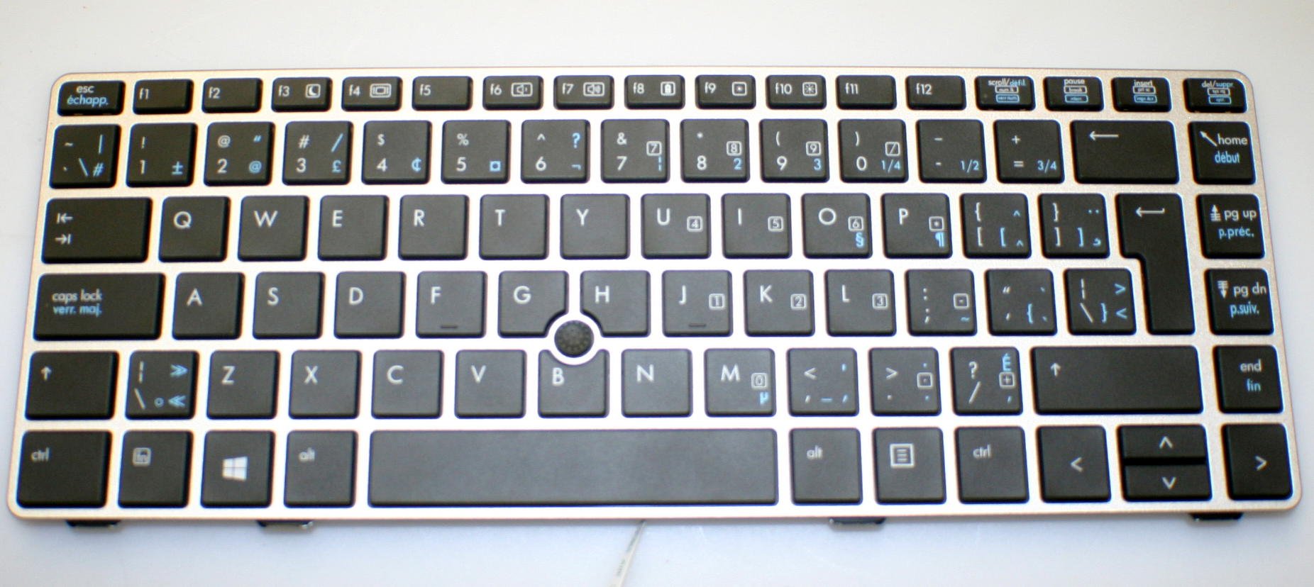 HP EliteBook 8460p Laptop - French Canadian Multilingual Keyboard | Business & Office Computing, Remote Work, Multilingual Typing Solution