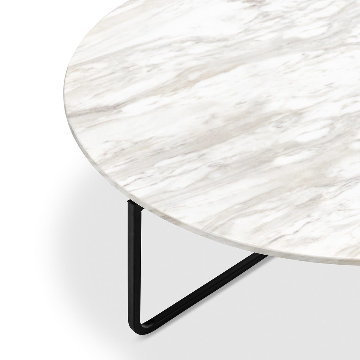 Modern Round Marble Coffee Table - 36