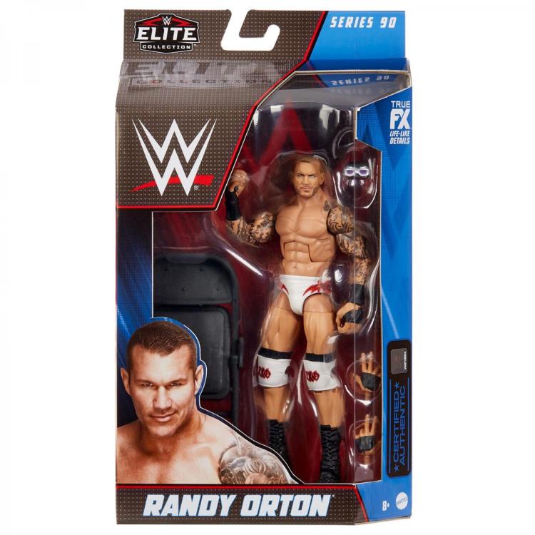 WWE Elite Collection Series 90 Randy Orton Action Figure - Authentic Wrestling Collectible for Display & Play - Perfect for Fans, Collectors & Birthday Gifts