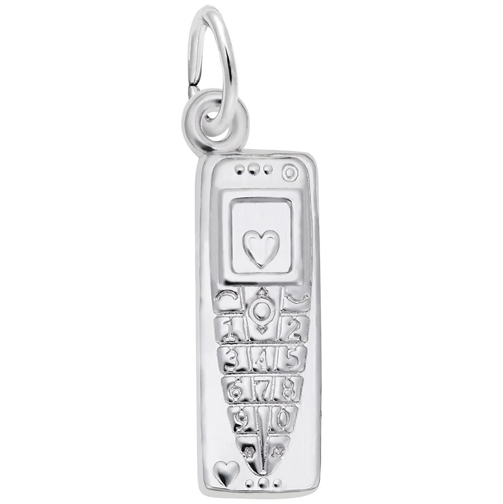 Phone Charm Pendant - Cute & Stylish Charms for Cell Phones, Bracelets & Necklaces - Perfect for DIY Jewelry Making, Gift Giving & Accessorizing